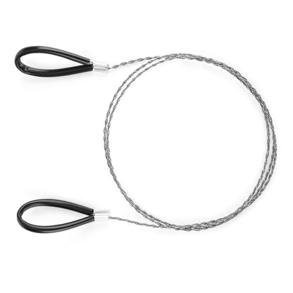 Emergency Wire Outdoor Survival Wire Anti Rust Mini Stainless Steel with Ring Handle for Outdoor Camping Survival Tool Hunter