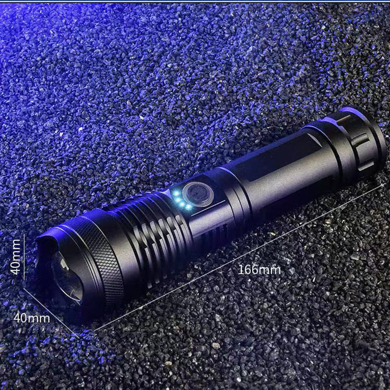 P50 Tactical Flashlight - USB Rechargeable & Portable